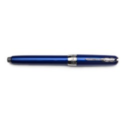 Pineider Full Metal Jacket Fountain pen Lightning Blue Fine nib 14 kt PP3105443