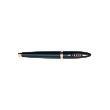 Penna Stilografica Pineider Tempi Moderni British Racing Green Rose gold pennino EF