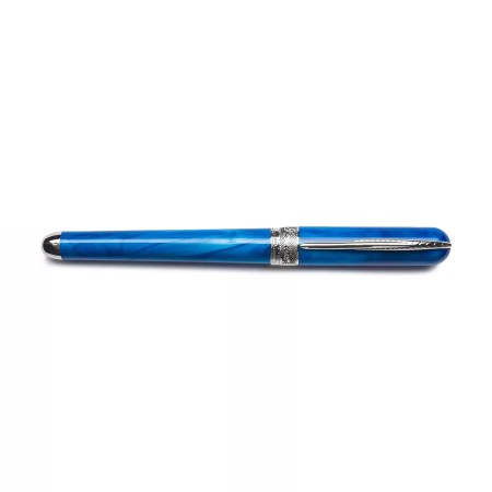 Pineider Avatar 2019 UR Neptune Blue Fountain pen - Fine nib PP2101424ZA2