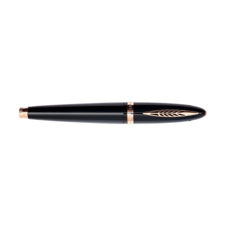 Pineider Tempi Moderni Fountain pen Black Rose Gold Medium nib