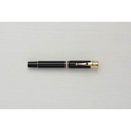 Gioia Partenope Fountain Pen Black Gold Fine nib