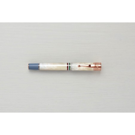 Penna stilografica Gioia Partenope Ivory rose gold pennino F