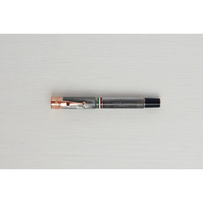 Gioia Partenope Fountain Pen Madreperla rose gold Fine nib