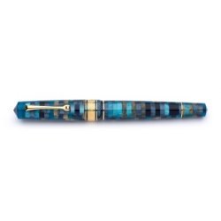 Leonardo Mosaico Hawaii Fountain pen Gold trims Fine nib