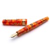 Leonardo Mosaico Mango Fountain pen Gold trims Fine nib