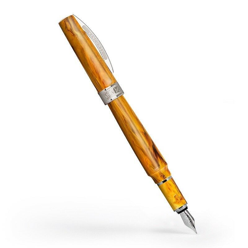 Visconti Mirage Amber Fountain pen - Fine nib -KP09-02-FPB