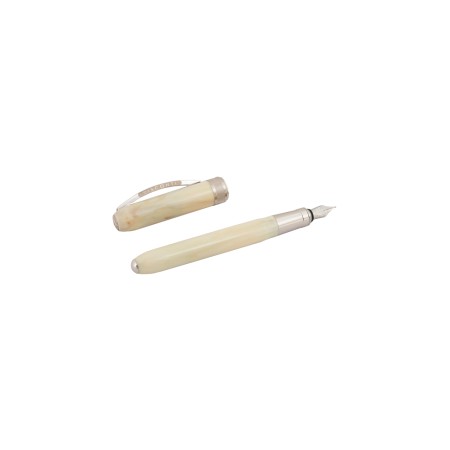 Penna stilografica Rembrandt bianco avorio - Pennino EF - KP10-07-FPEF