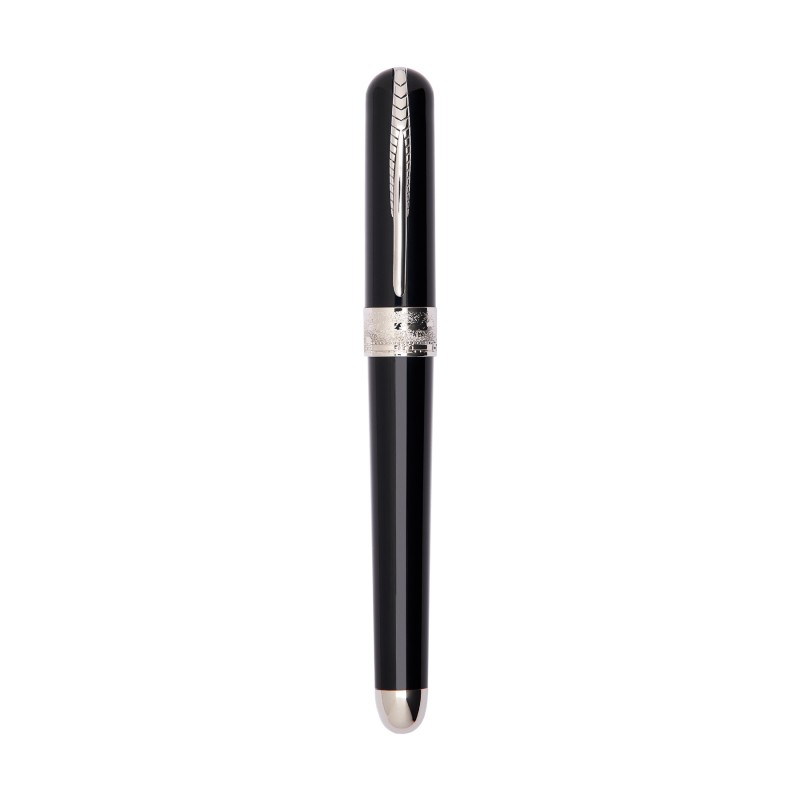 Penna stilografica Avatar UR mini Palladium Trims Black pennino F