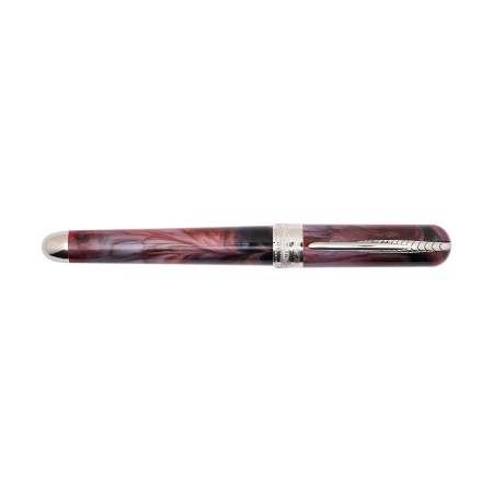 Pineider Avatar UR Mini Fountain pen Red Onyx Palladium Trims Fine nib