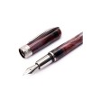 Penna stilografica Avatar UR mini Palladium Trims Red Onyx pennino F