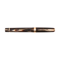 Pineider Antichi Materiali Rollerball Pen Ruffles rose gold Trims