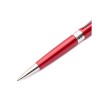 Pineider Avatar Art Shiny Ballpoint Pen Red Cardinal Palladium Trims