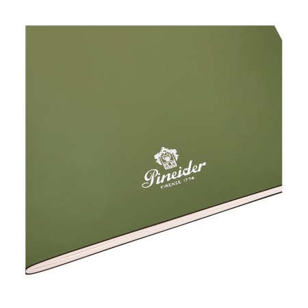 Quaderno Pineider Jazz Verde 14,5x21 cm CQR10QUL01R608