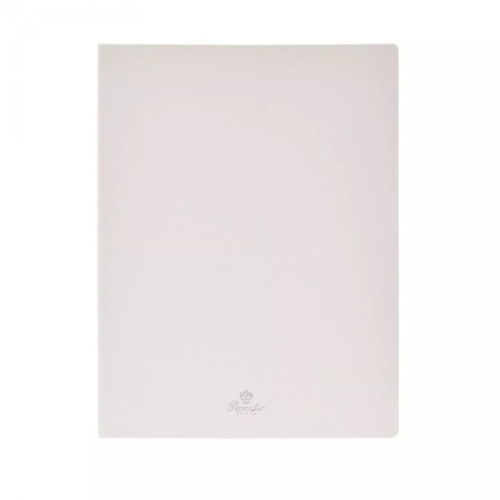 Pineider Lined Notes Milano Medium 14,5x21 cm Pure White