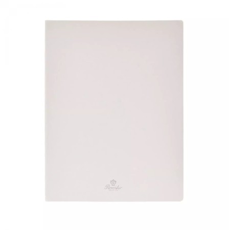 Pineider Taccuino a righe Notes Milano Pure white 14,5x21 cm CNR1S099107380