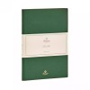 Pineider Lined Notes Milano Medium 14,5x21 cm Green 099107 374