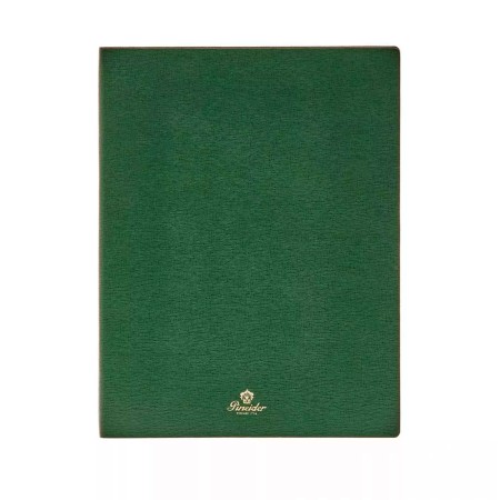 Pineider Lined Notes Milano Medium 14,5x21 cm Green 099107 374