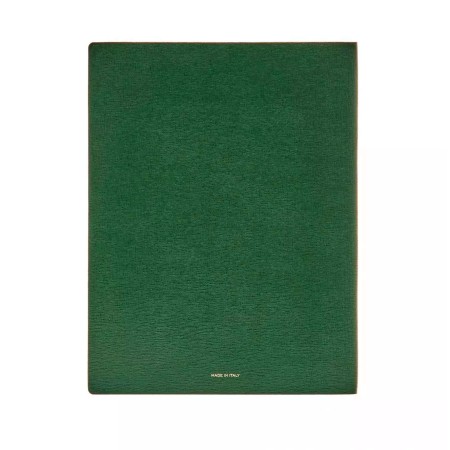 Pineider Lined Notes Milano Medium 14,5x21 cm Green 099107 374