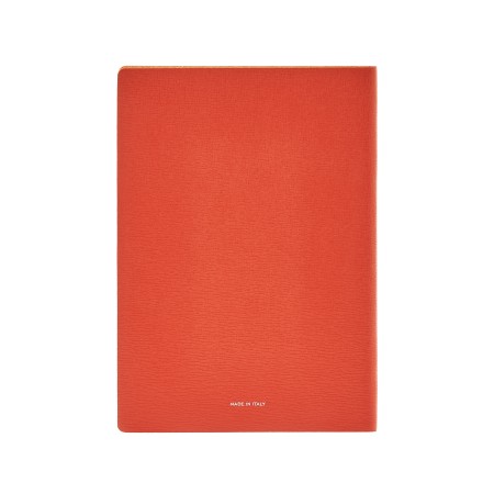 Pineider Lined Notes Milano Medium 14,5x21cm Papaya