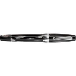 Montegrappa Penna Stilografica Extra 1930 Nero & Bianco - Pennino F