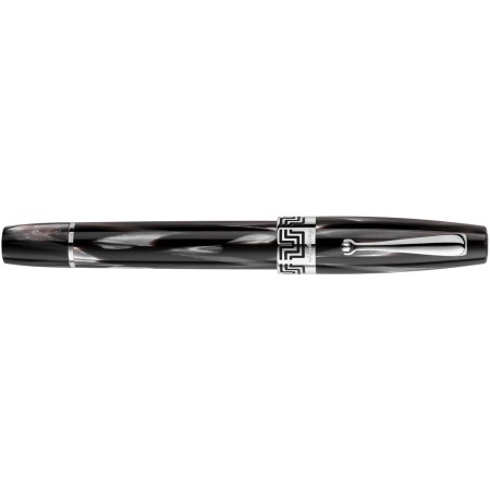 Montegrappa Extra Otto 1930 Fountain pen Black & White  - Fine nib