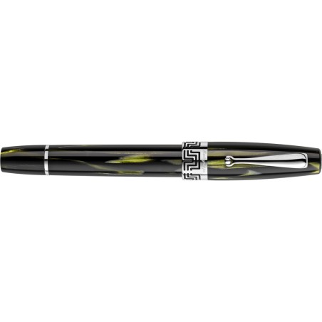 Montegrappa Penna Stilografica Extra Otto 1930 Nero Bambù - Pennino EF