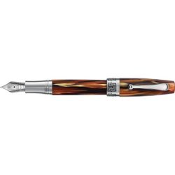 Montegrappa Extra Otto 1930 Fountain pen Turtle Brown - Fine nib