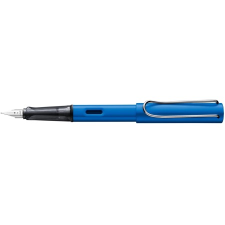 Set Lamy - Penna stilografica AL-Star Oceanblue F + Taccuino hardcover A5 oceanblue