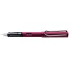 Set Lamy - Penna stilografica AL-Star Black Purple F + Taccuino hardcover A5 Black Purple