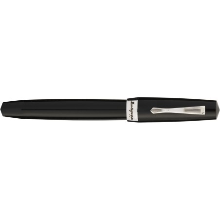 Montegrappa Elmo 02 Fountain pen Black - Fine nib ISE2R2AC