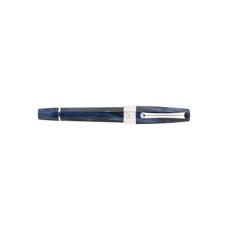 Montegrappa Extra Otto Fountain Pen Dark Blue FPF 18k