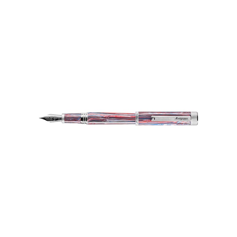 Penna stilografica Montegrappa Zero Fifa France - Pennino F Oro 14K