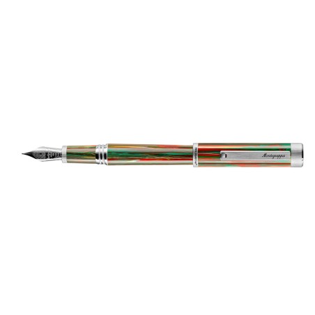 Penna stilografica Montegrappa Zero Fifa Mexico - Pennino F Oro 14K