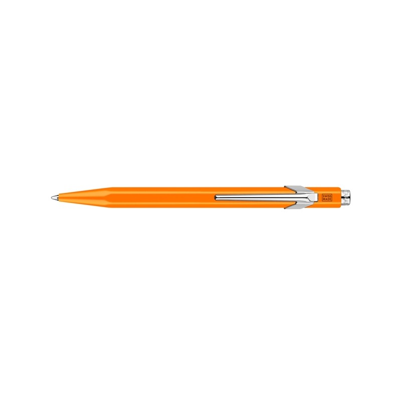 Penna a sfera Caran D'Ache 849 Pop arancione