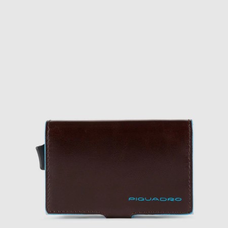 Porta carte di credito doppio con sliding system Piquadro PP5472B2R/MO