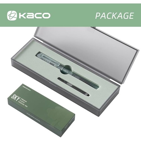 Kaco Sky II Fountain Pen Green EF nib