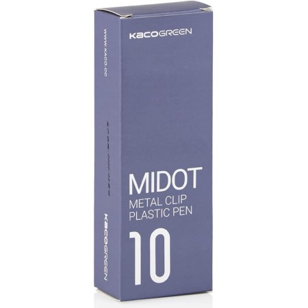 Kaco Midot Gel Ink Ballpoint Dark Purple (10 pcs)