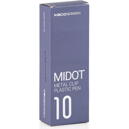 Kaco Midot Gel Ink Ballpoint Dark Purple (10 pcs)