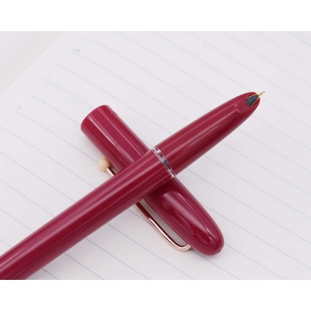 Kaco Retro Fountain Pen Red EF nib