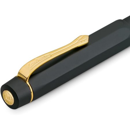 Penna Stilografica Kaweco Sport Piston Filler Starter Set Black/Gold Pennino EF Edizione Speciale