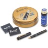 Penna Stilografica Kaweco Sport Piston Filler Starter Set Black/Gold Pennino EF Edizione Speciale