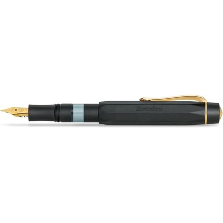 Penna Stilografica Kaweco Sport Piston Filler Starter Set Black/Gold Pennino F Edizione Speciale