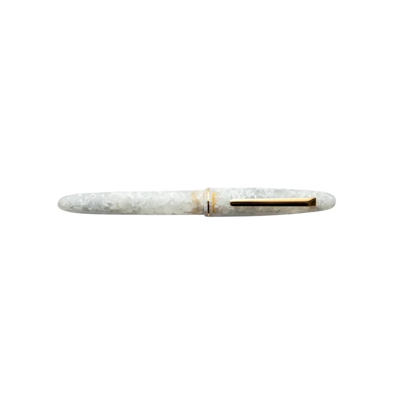 Esterbrook Estie White winter Gold fountain pen, F nib