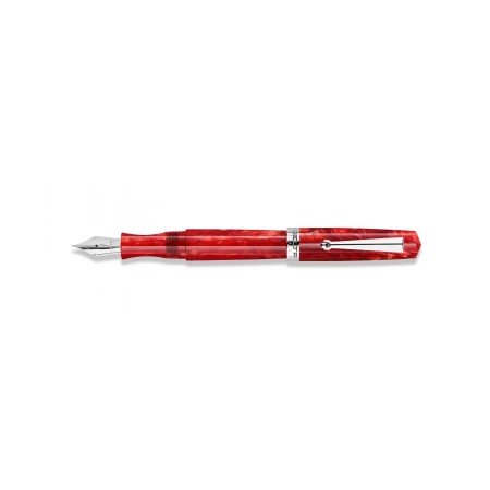 Delta Intesa 2.0 Red fountain pen with F nib