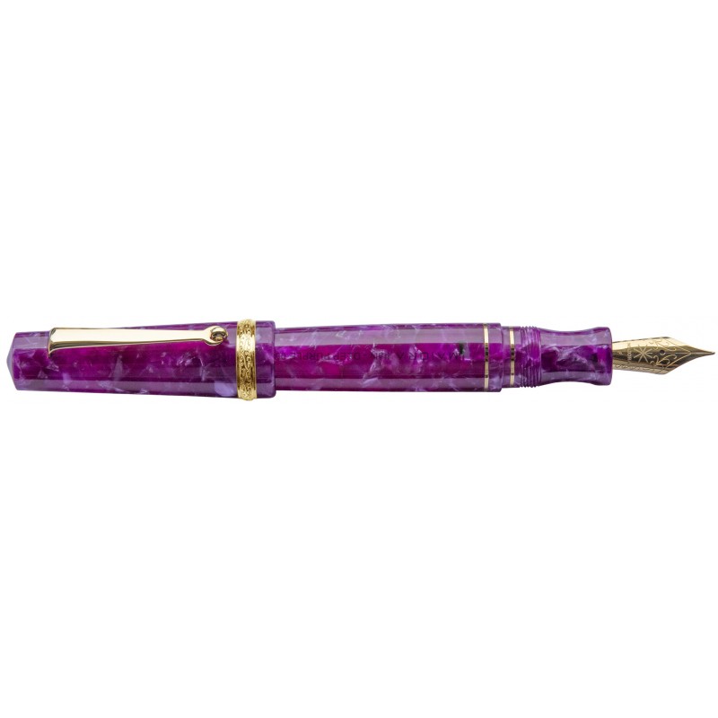 Maiora Aventus Deep Purple fountain pen, F nib