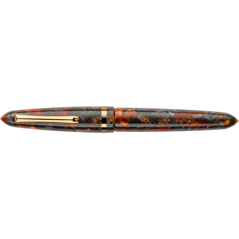 Montegrappa Venetia Fountain Pen Plume Agate 14k F nib