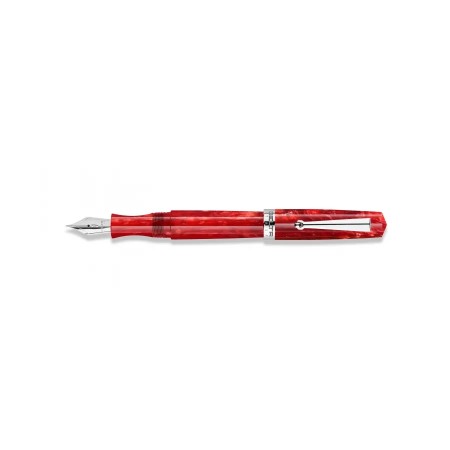 Delta Intesa 2.0 Red fountain pen with M nib