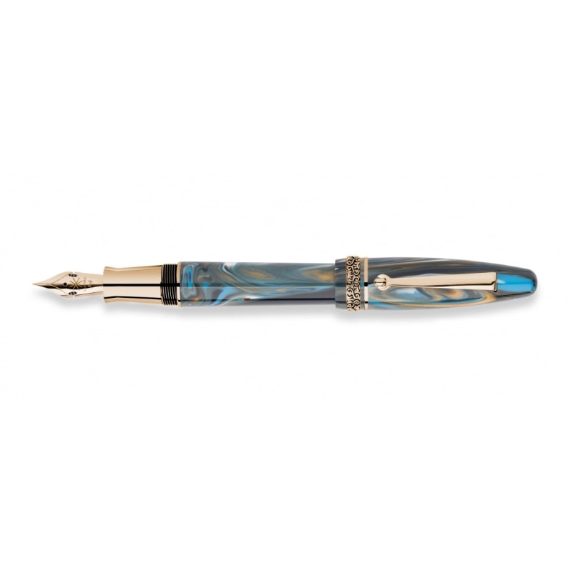 Maiora Ultra Ogiva fountain pen - Golden Age - Wind Fin. gold nib F