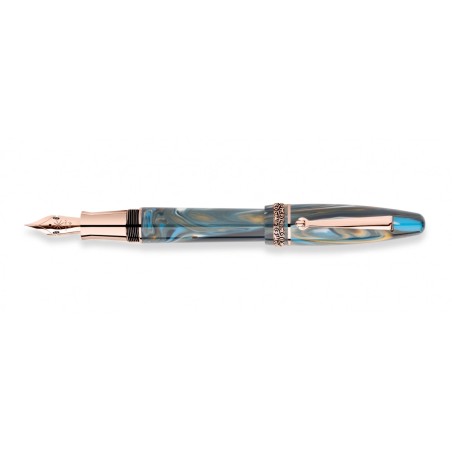 Maiora Ultra Ogiva fountain pen - Golden Age - Wind Fin. rose gold nib F