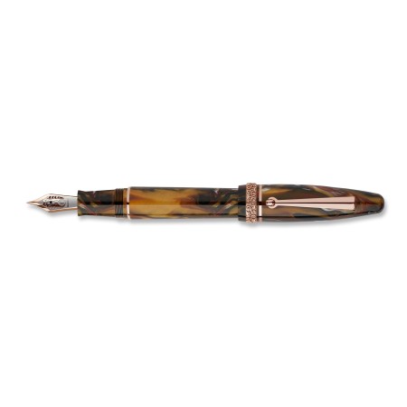 Maiora Ultra Ogiva fountain pen - Golden Age 2.0 - Fire Fin. rose gold nib F